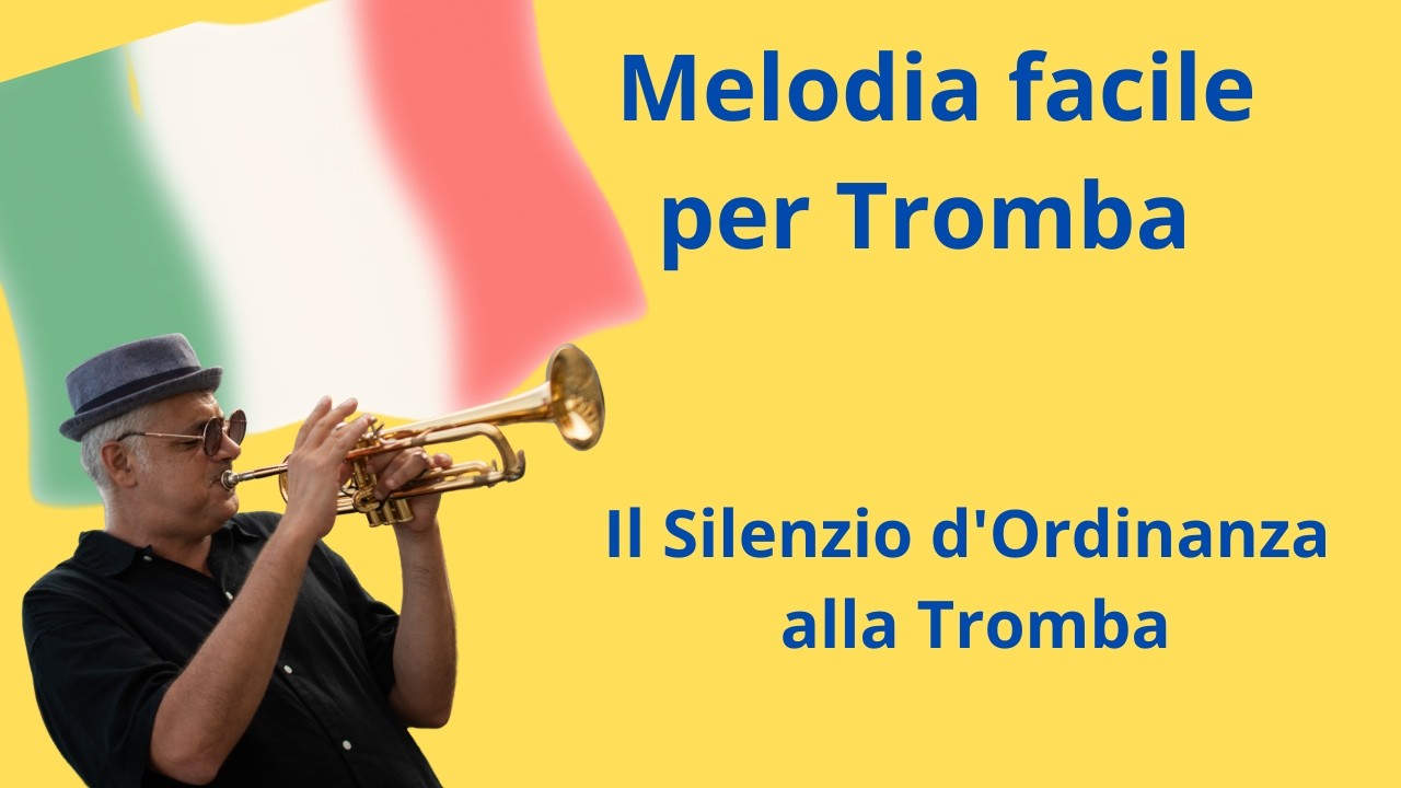 Il Silenzio d'ordinanza   Tutorial per Tromba con spartito #trumpet #tutorial #dowload #silenzio