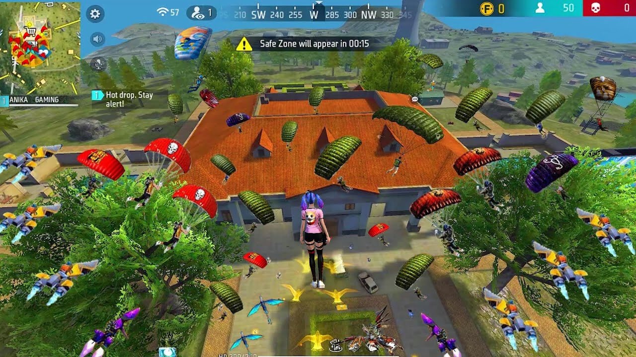 NARUTO x FF 😱💪 AK47+UMP 99% Headshot Rate ⚡| Squad Vs Squad🪂[ Full Gameplay ] intel i5 🖥 Freefire