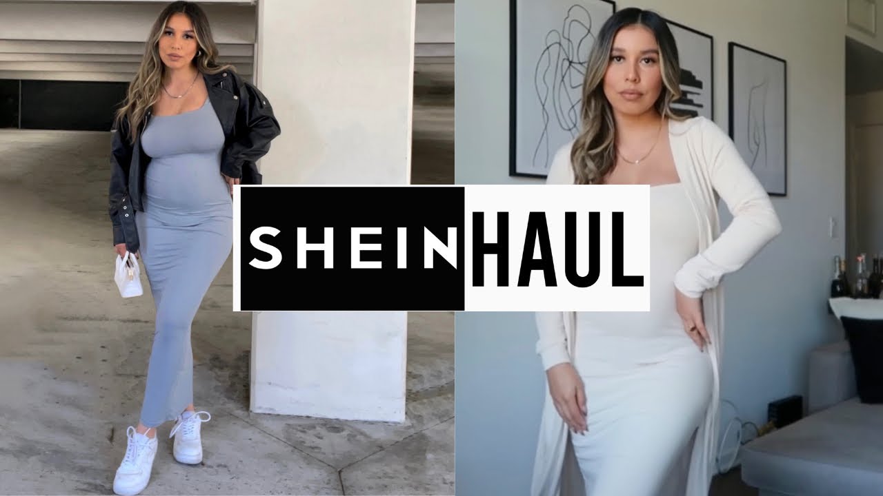 SHEIN TRY ON HAUL! Maternity pieces worth it?!?!