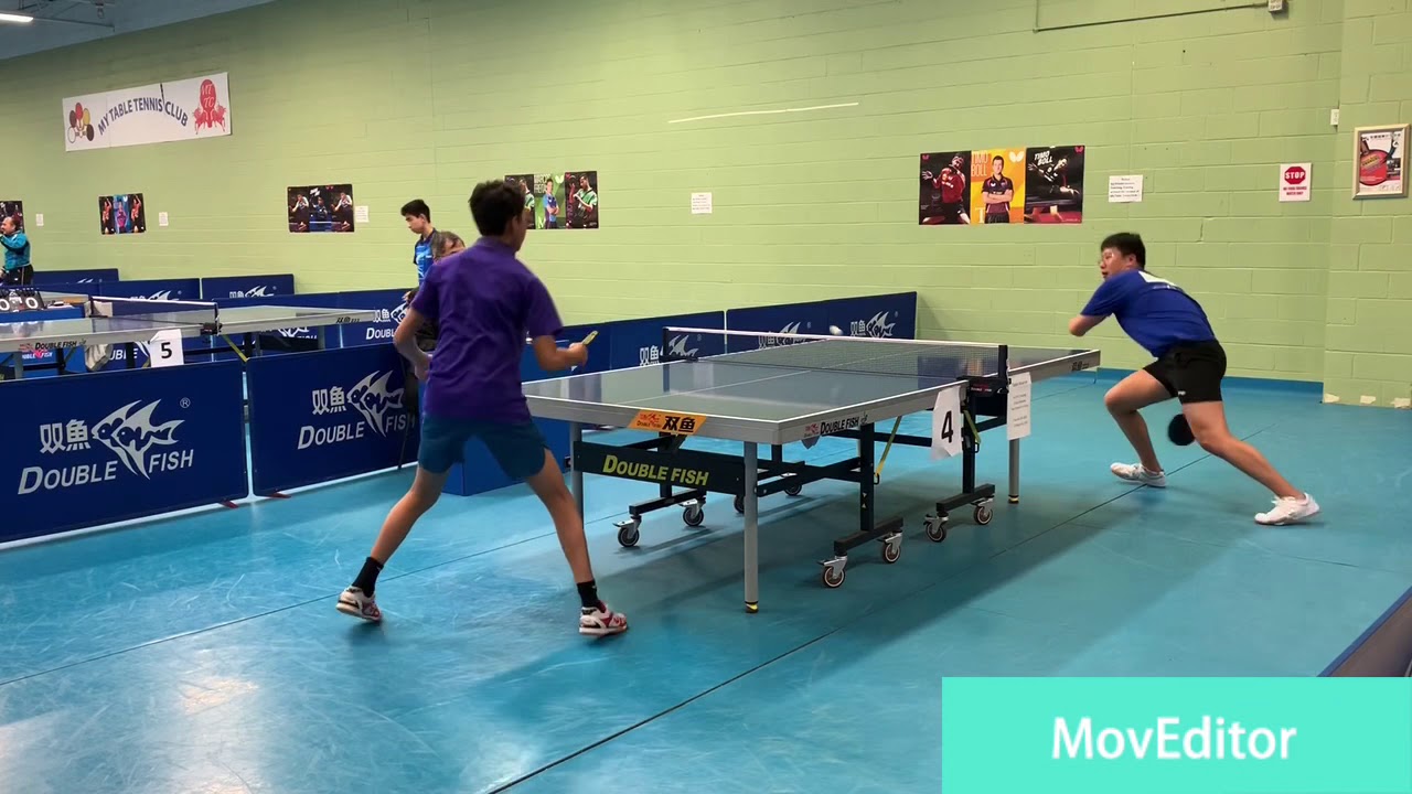 Ontario cup  2020 table tennis- February - class 5 - Final - Vedant Parikh