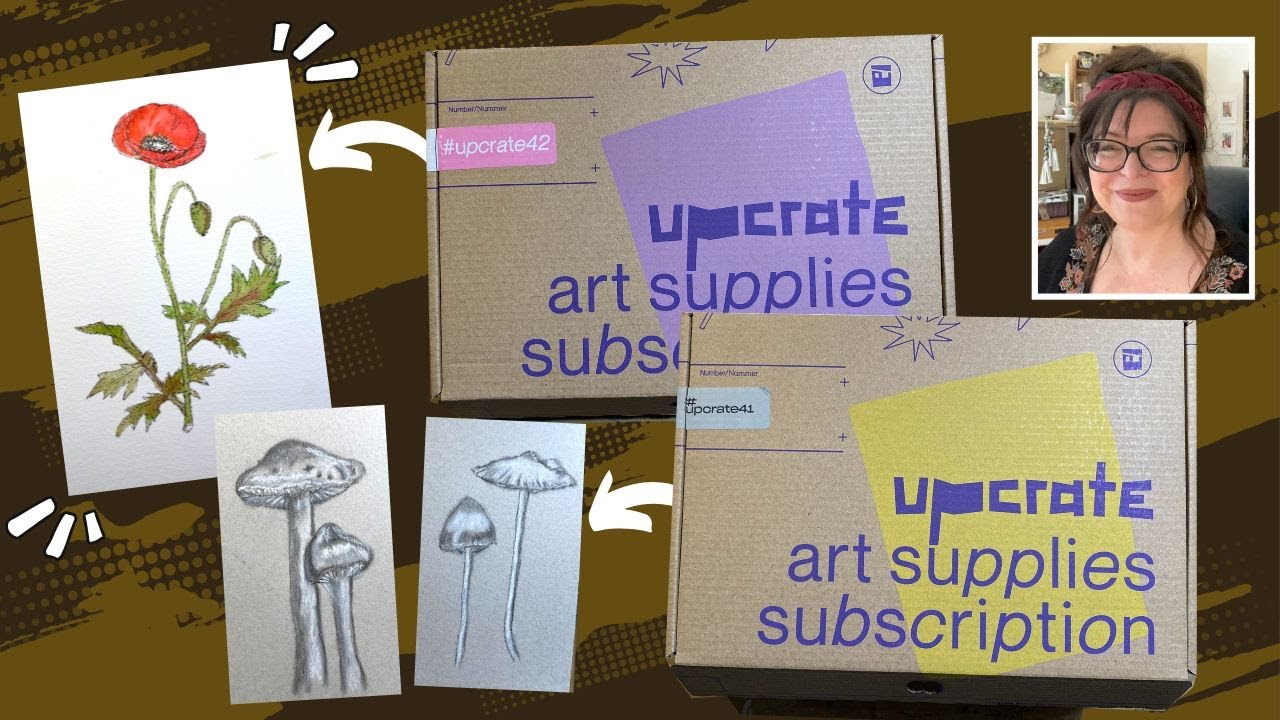 2 upcrate Boxen 41 +42 werden ausgepackt und direkt ausprobiert ❤️ auf Bollenhut Art ❤️