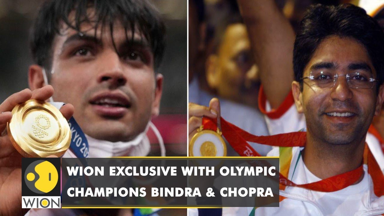 Joint interaction with India's only two individual Olympic Champions Abhinav Bindra & Neeraj Chopra