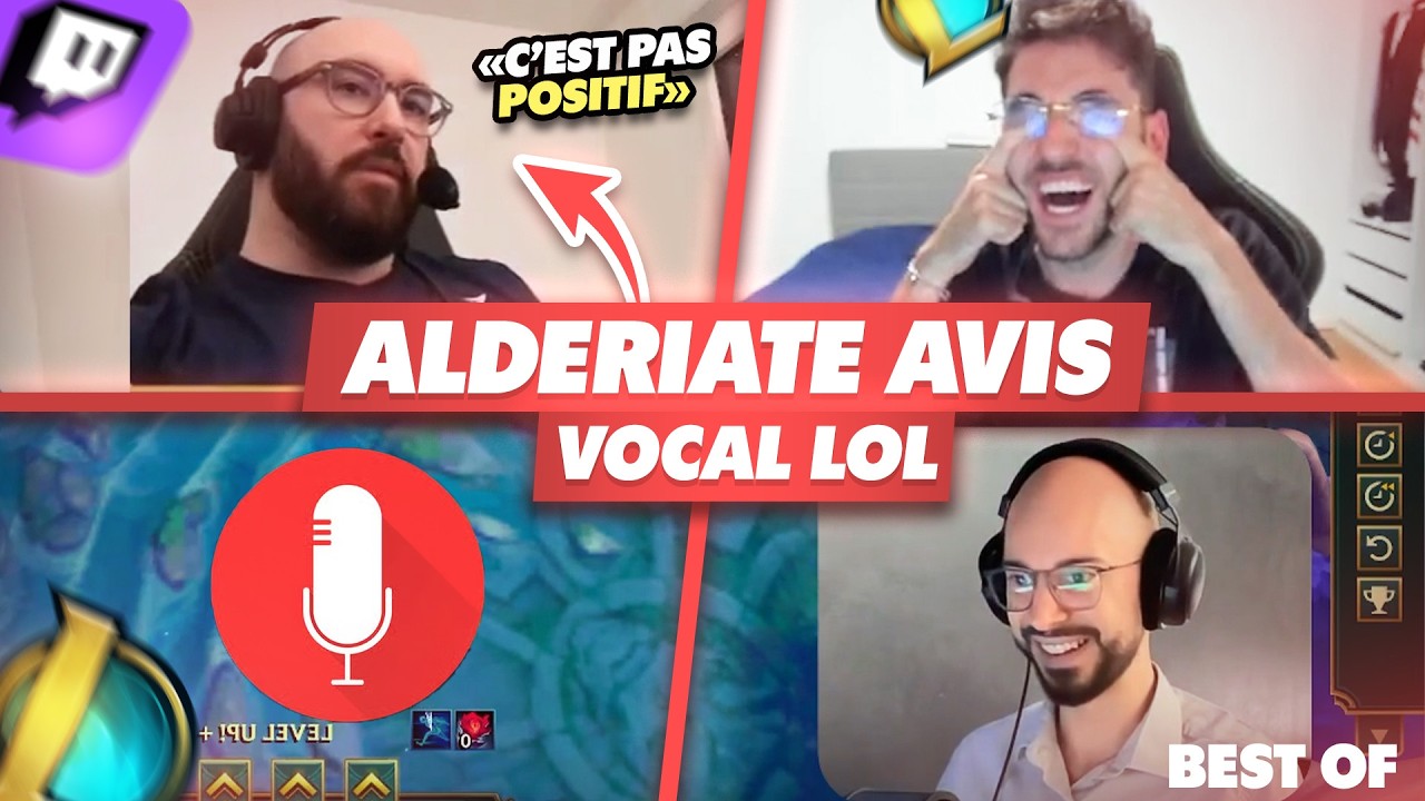 ALDERIATE SUR LE VOCAL LOL : 