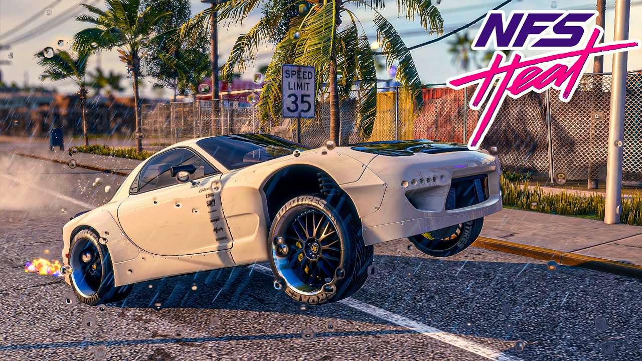 RX-7 เก็บดริฟโซน3ดาวทั้งแมพ (3 Stars in all  Drift Zones Need For Speed Heat)