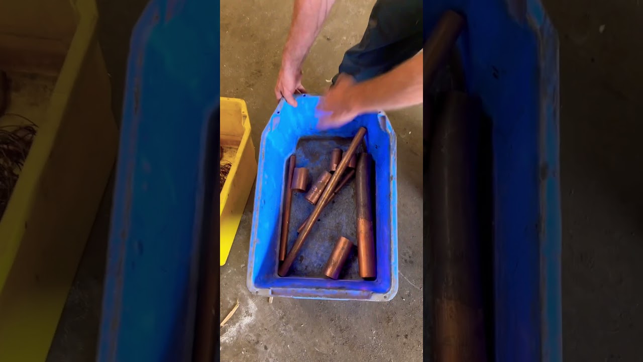 Scrap copper - know the difference between #2 copper and #1 copper. #copper #copperrecovery