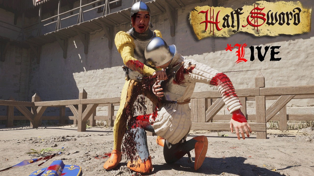 SLAYIN THE OPS IN HALF SWORD *EARY ACCESS*