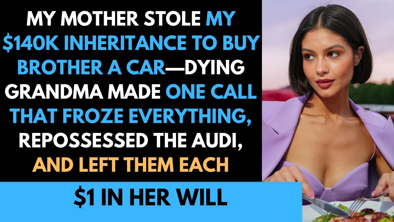 My Mother Stole My $140K Inheritance For My Brother’s Car - Grandma Made One Call From Hospice