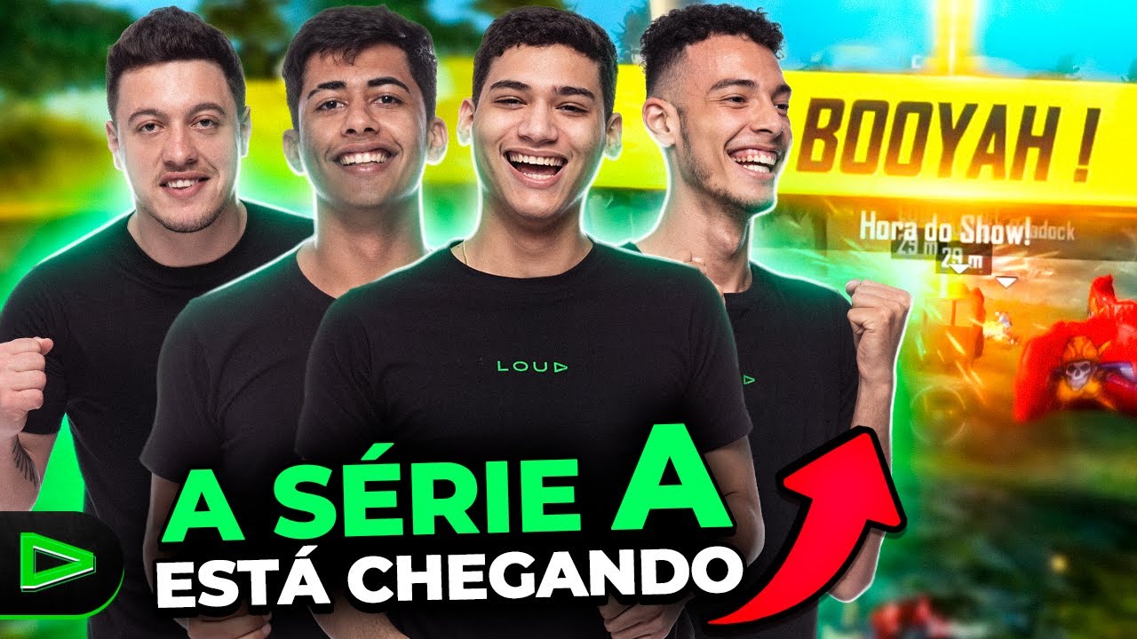 SÉRIE A, GANHAMOS CONTRA OS MELHORES TIMES DO JOGO! TREINO FREE FIRE