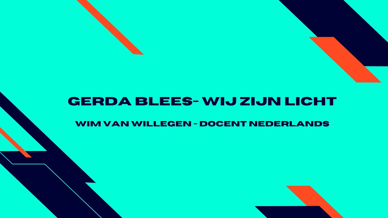 Gerda Blees - Wij zijn licht