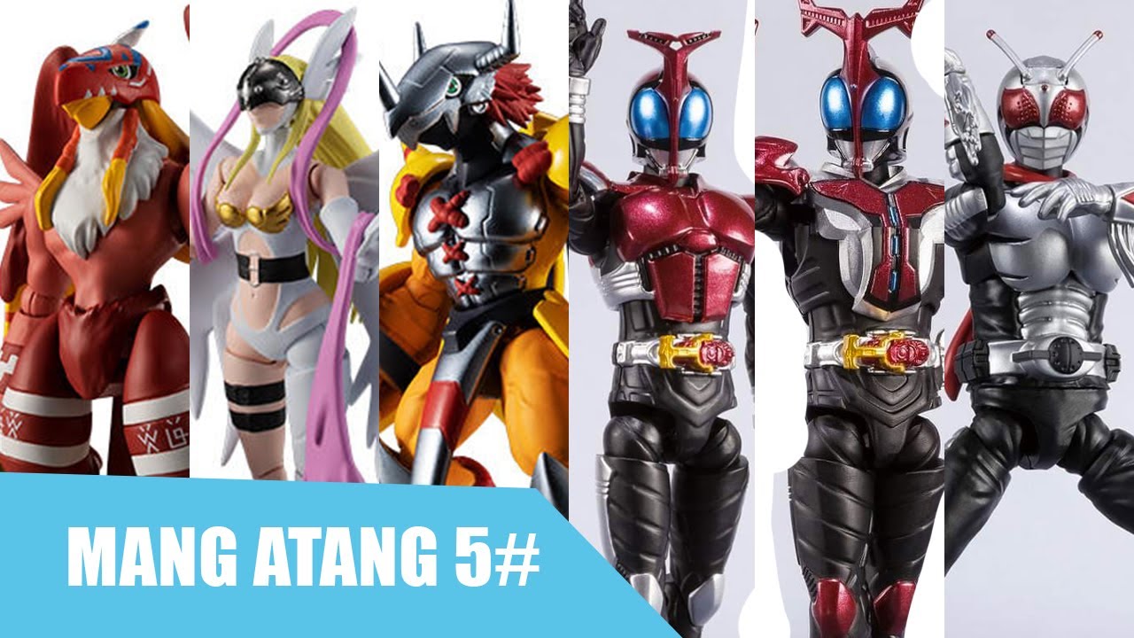 MANG ATANG #5 : SHODO DIGIMON DAN KAMEN RIDER KABUTO SHODO X 10