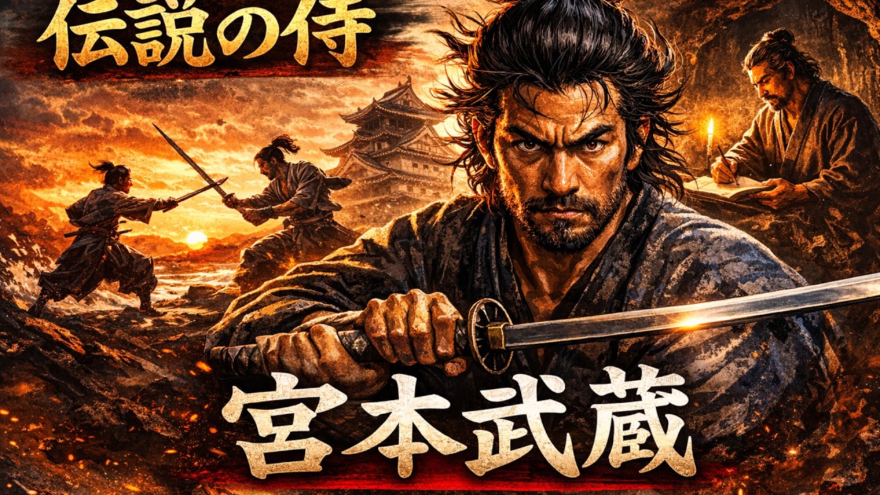 宮本武蔵の伝説｜無敗の侍の本当の物語