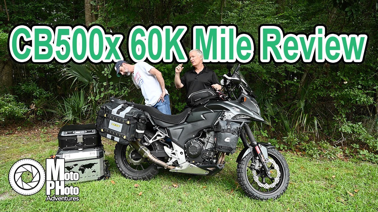 What happens to Honda CB500X at 60,000 Miles?!?  Best upgrades and accessories to consider.