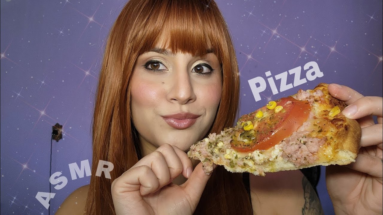 ASMR - Comendo Pizza 🍕  