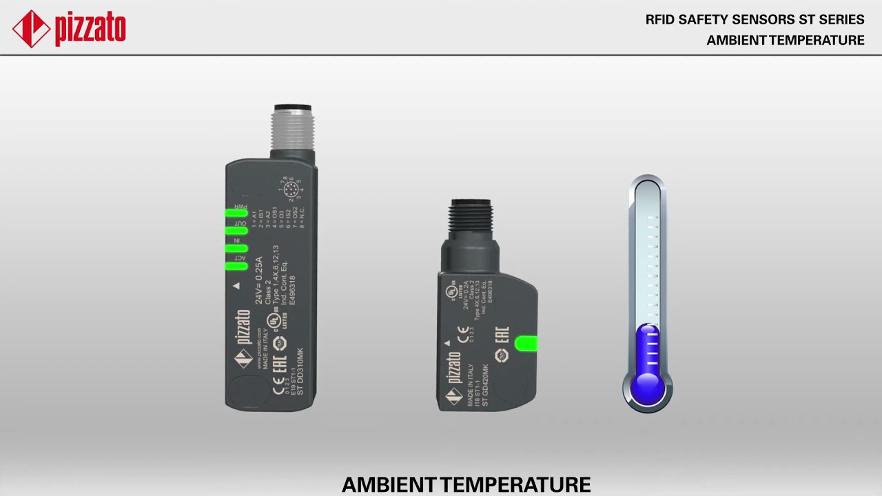 Pizzato safety sensors with RFID technology ST G series | AXIMAS Solutions