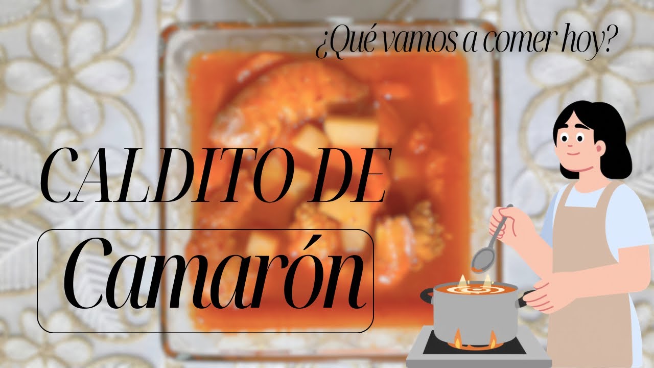 Caldo de camarón y arroz 🤩 Fácil, rápido y delicioso!! 🍤
