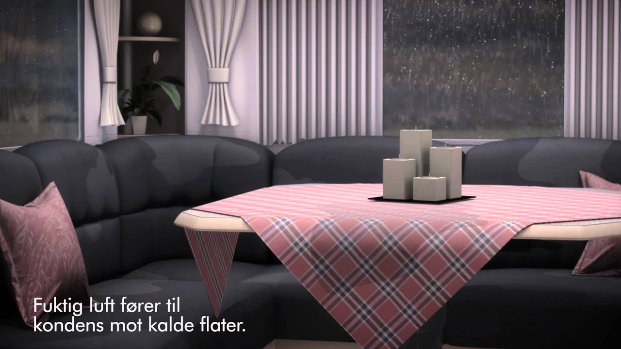 Avfukting av Caravan fra F-Tech