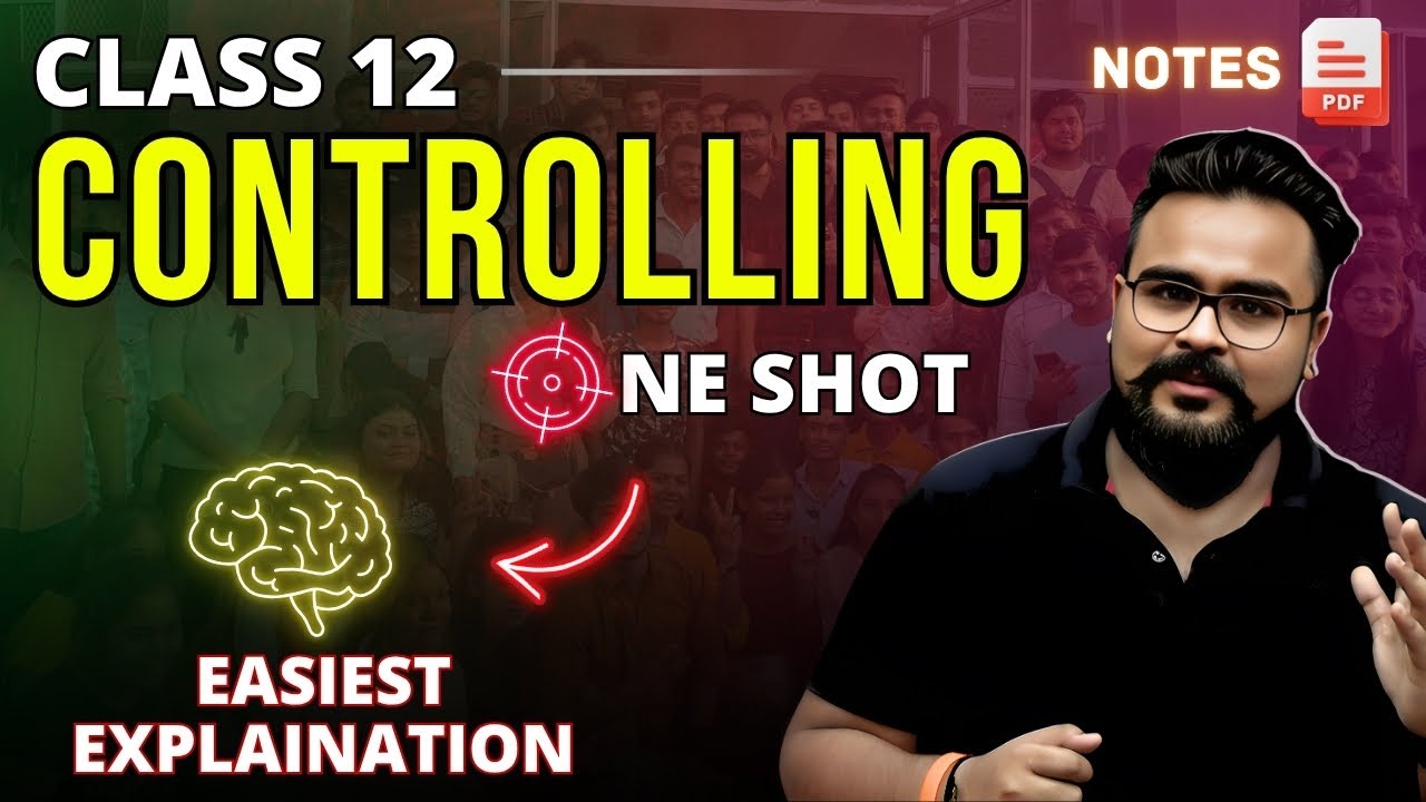 CONTROLLING class 12 business studies ONE SHOT | chapter 8 bst by GAURAV JAIN