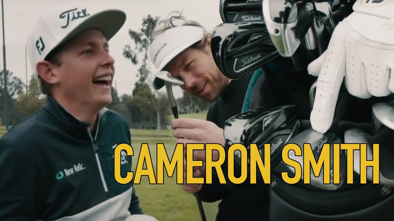 Playing a Pro-AM with Cam Smith