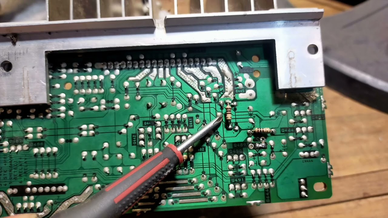 CARA AKTIFKAN POWER AMPLIFIER SONY IC STK 412 - 240 COPOTAN TANPA RANGKAIAN PANEL