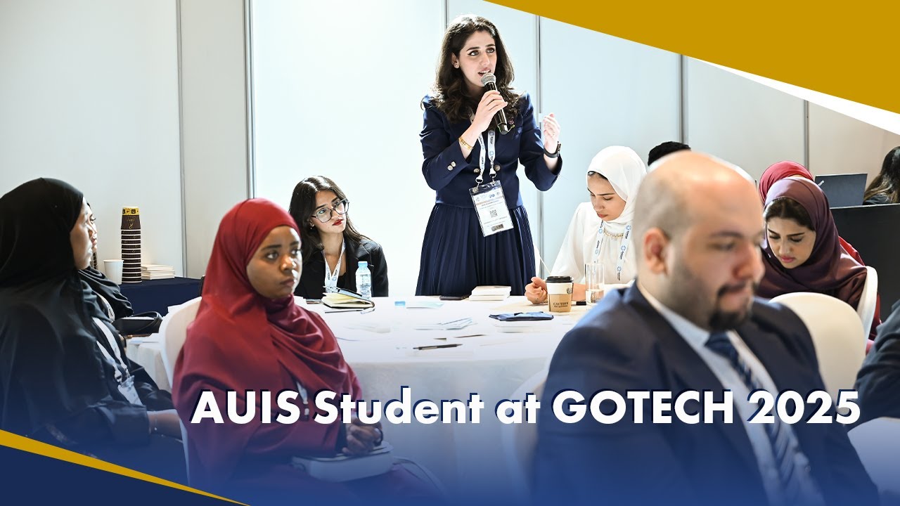 AUIS Student at GOTECH 2025!