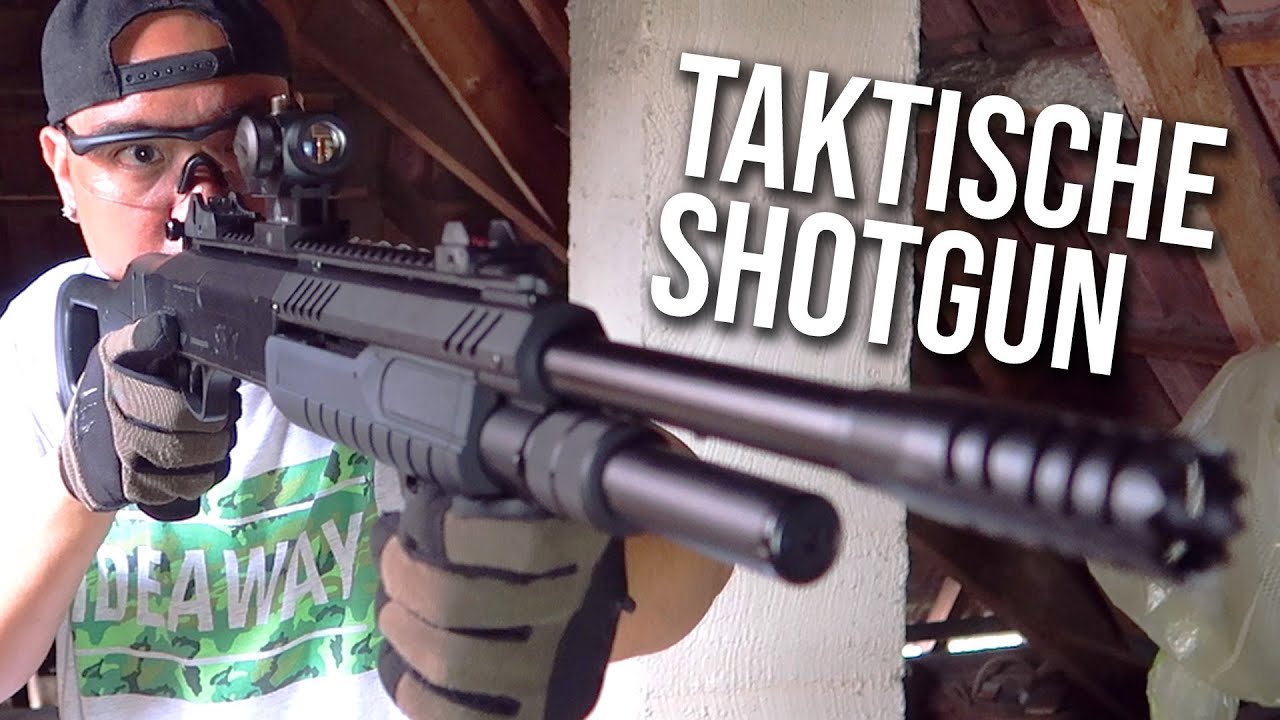 STF 12 Fabarm Airsoft Shotgun Review | Deutsch