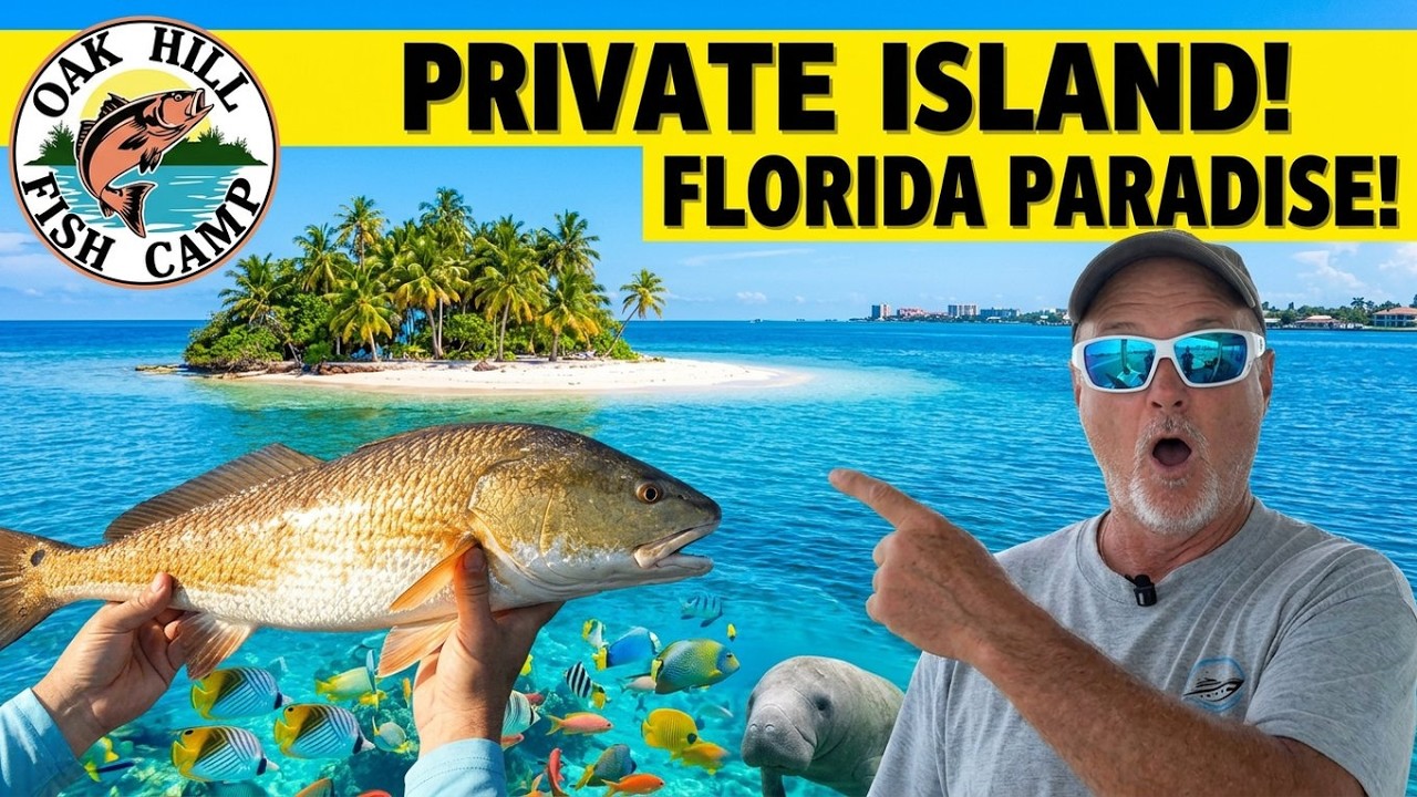 Private Island 5 Minutes from The BIGGEST Florida Beaches! Florida Fishing Paradise!