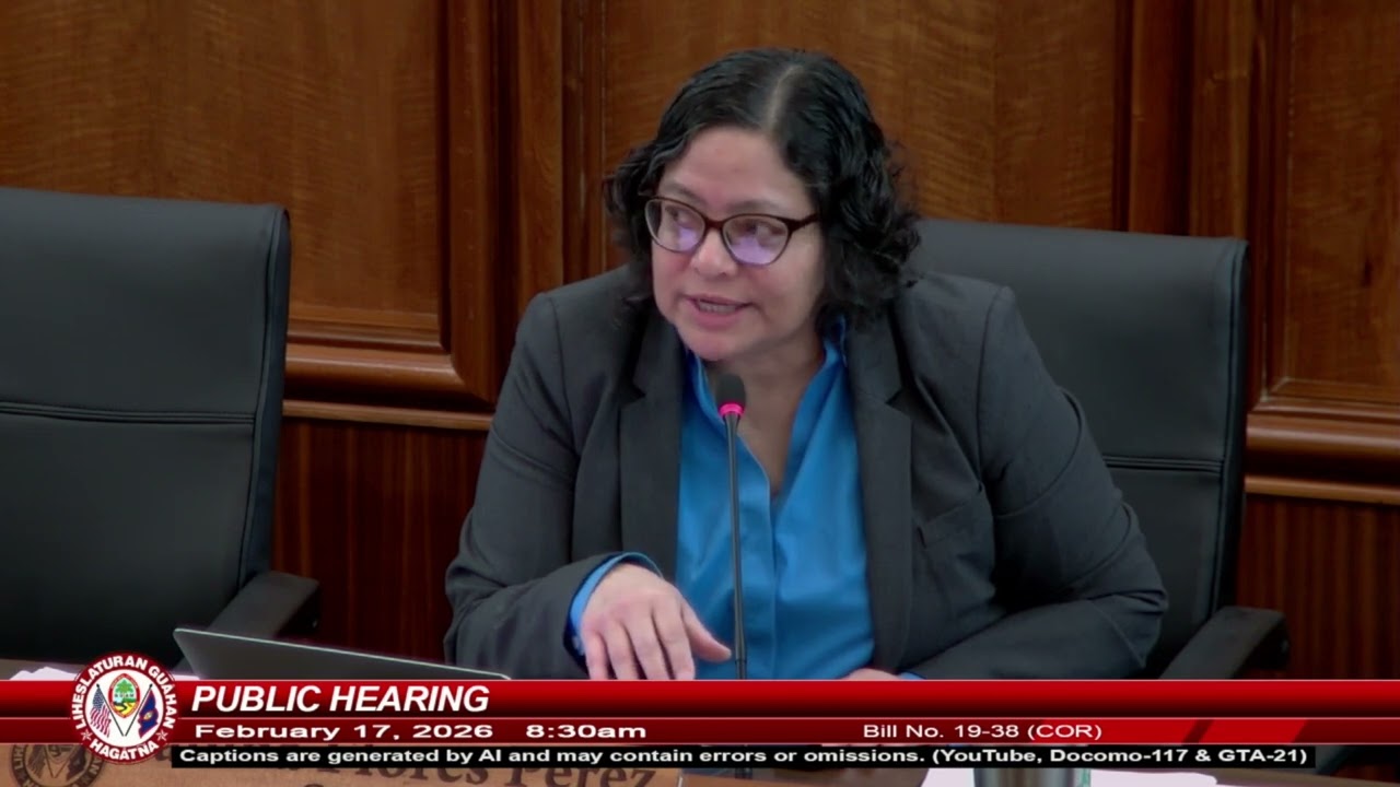 Public Hearing - Senator Sabina Flores Perez - February 17, 2026   8:30AM