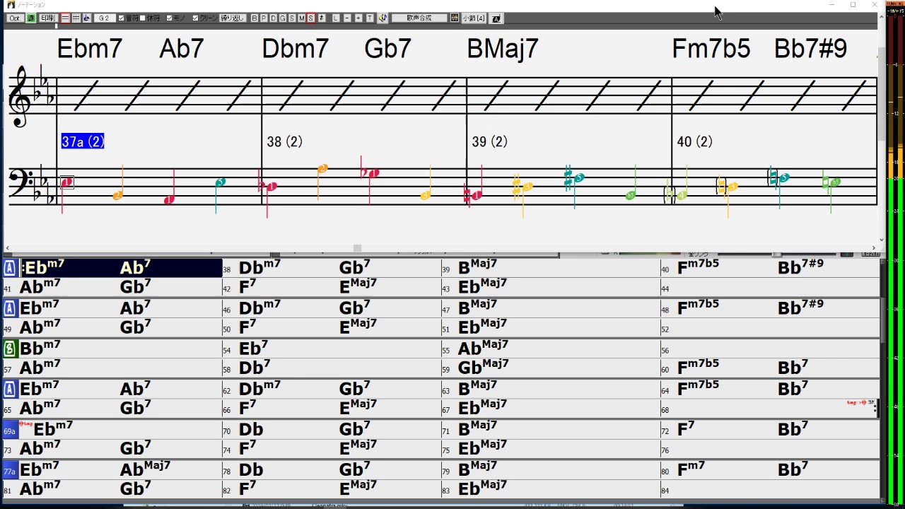 Daahoud (Eb) - Researching  Bass Line
