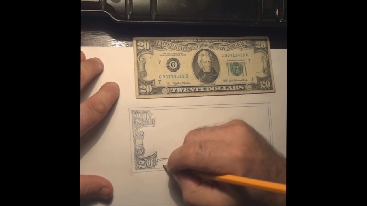 What Happens When You Try to Draw a $20 Bill?