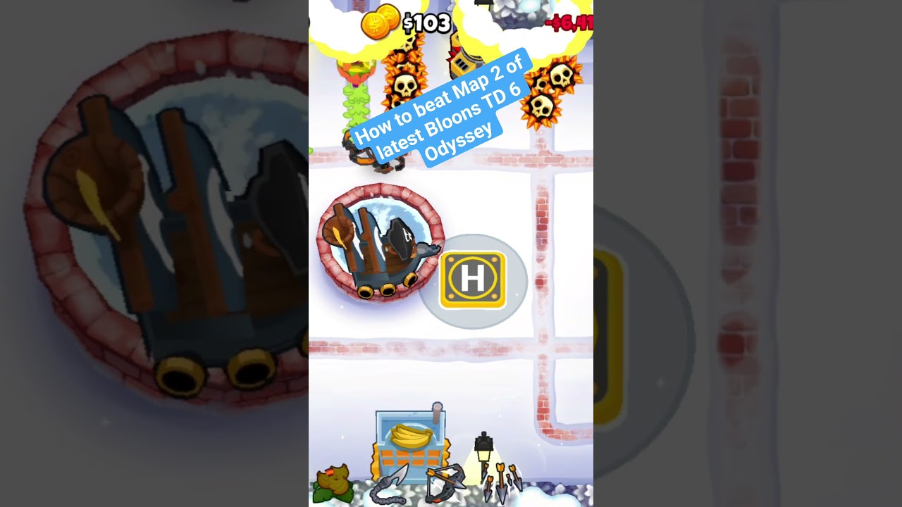 How to beat Map 2 of Bloons TD 6 Odyssey January 28, 2026 | Symmetrical Adventures 