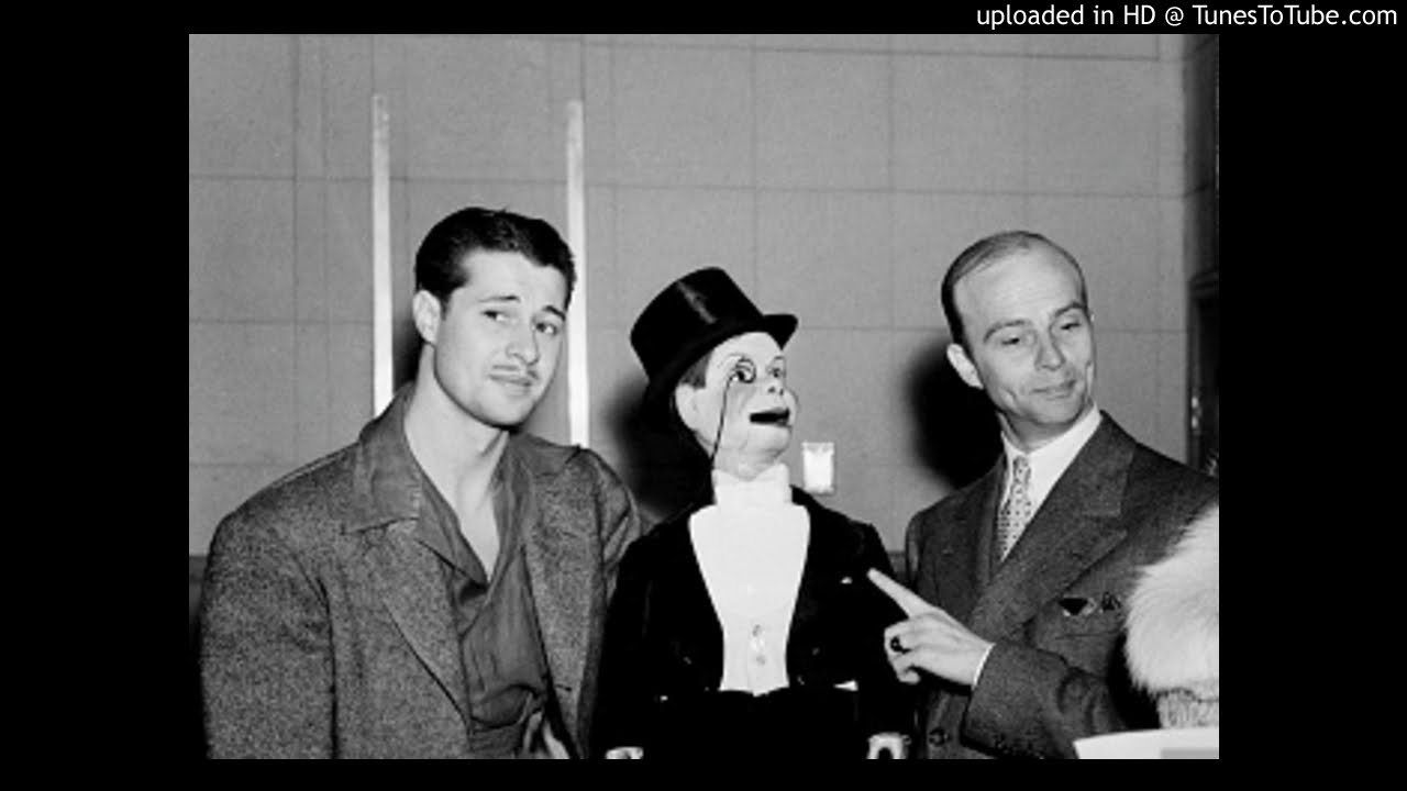 Charlie McCarthy and Don Ameche
