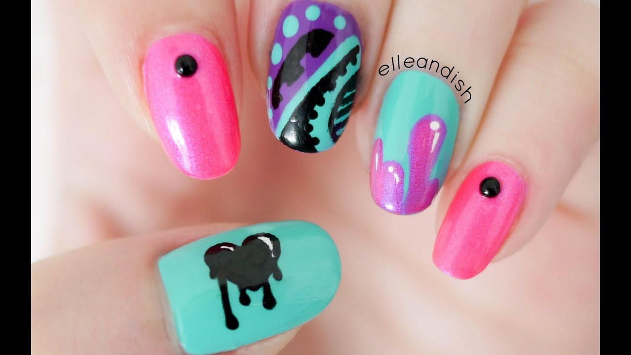 ✘  Graffiti Nails ✘