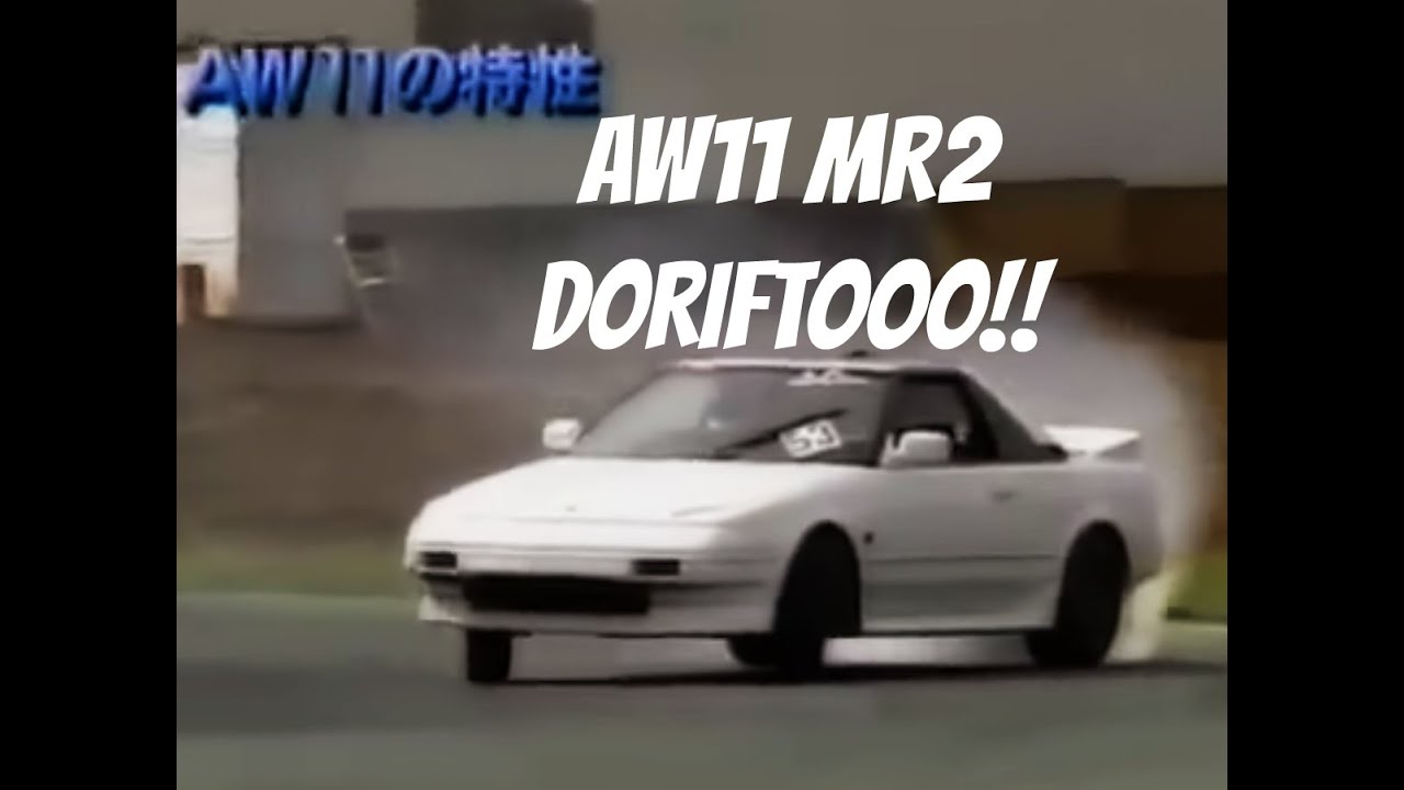 RUNNING FREE TOYOTA MR2 AW11 DRIFT