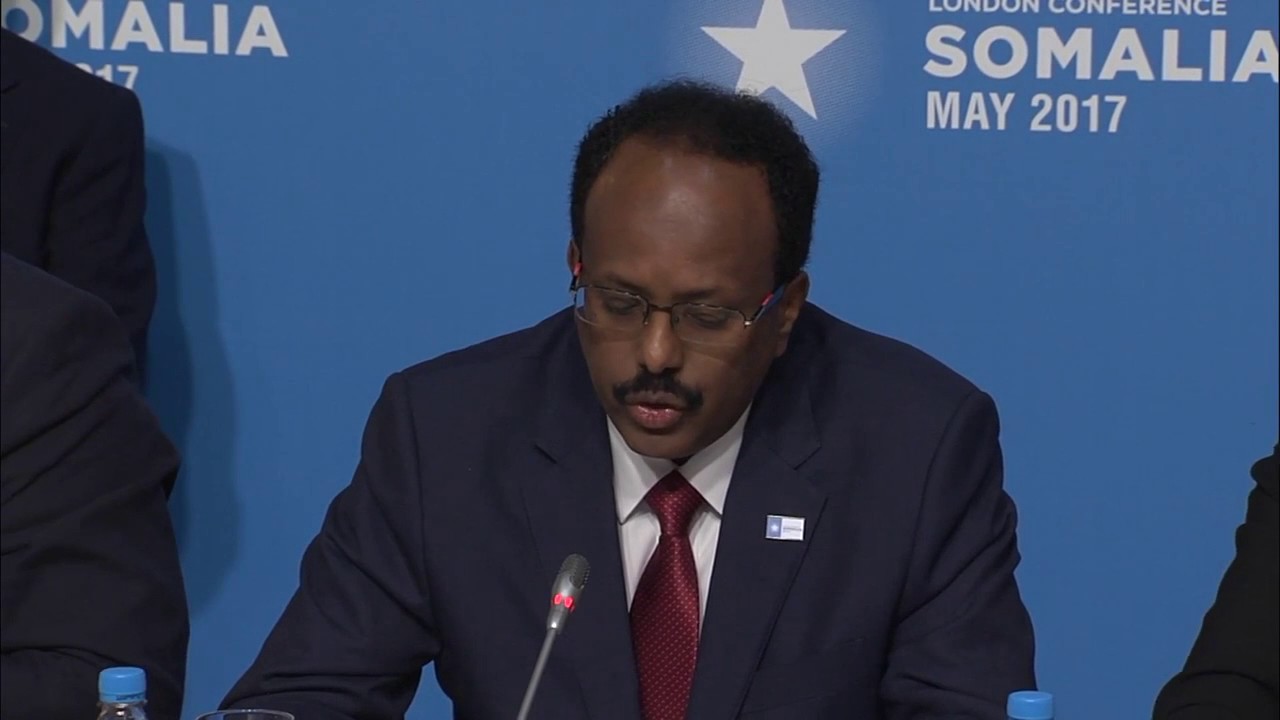 President Farmaajo&rsquo;s opening remarks at London conference