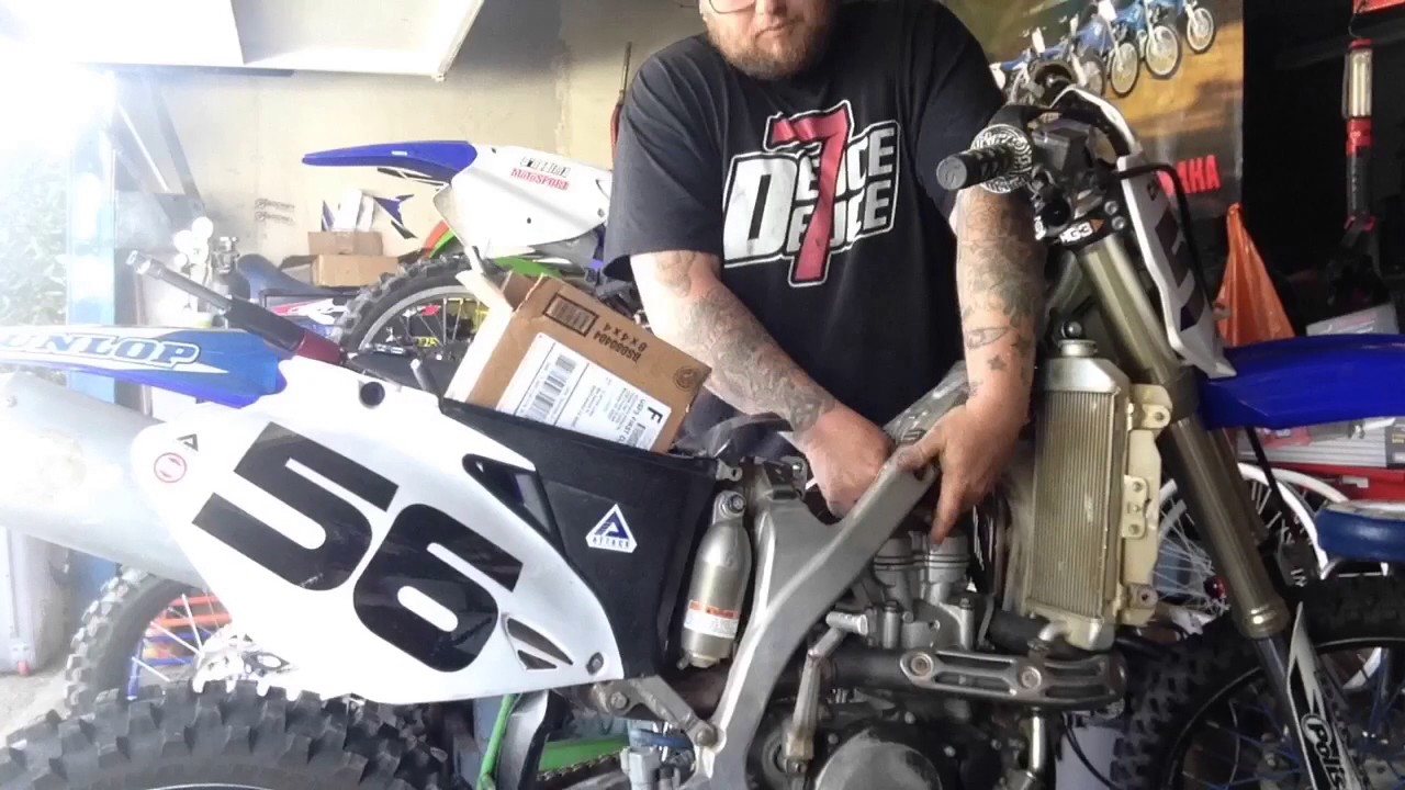 Yz450f head gasket leak