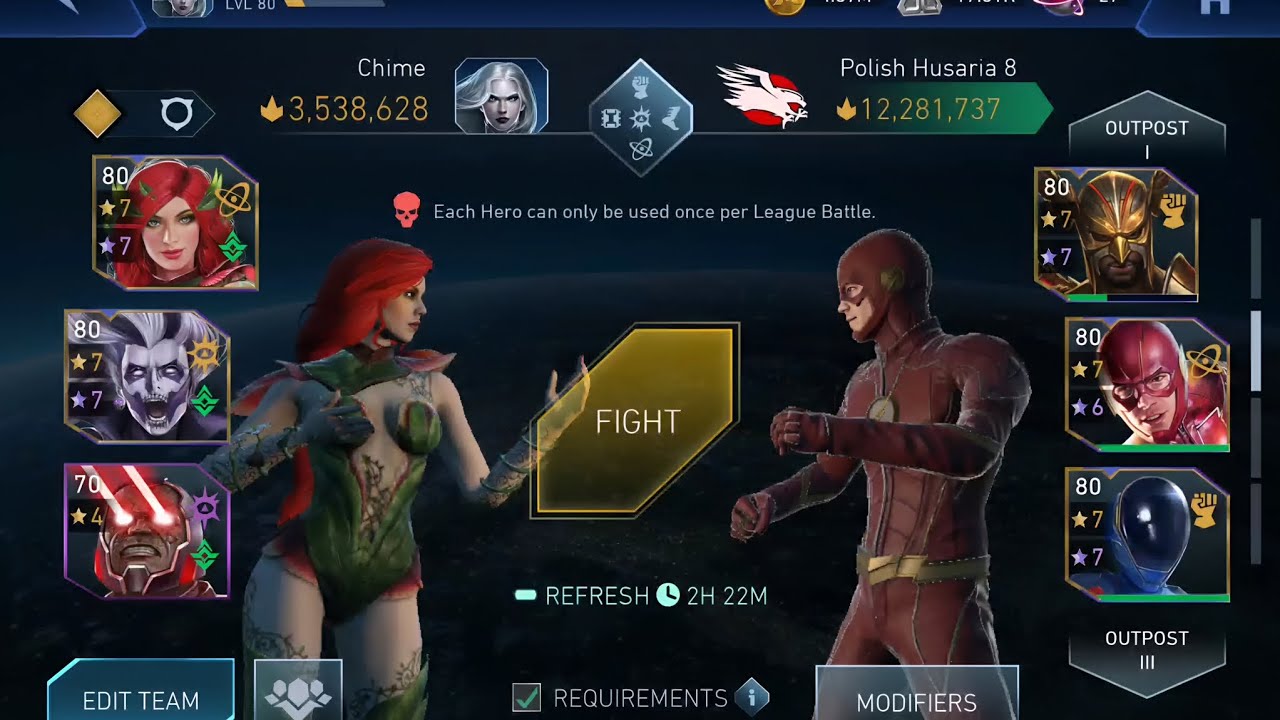 League Invasion Battles | Injustice 2 Mobile 