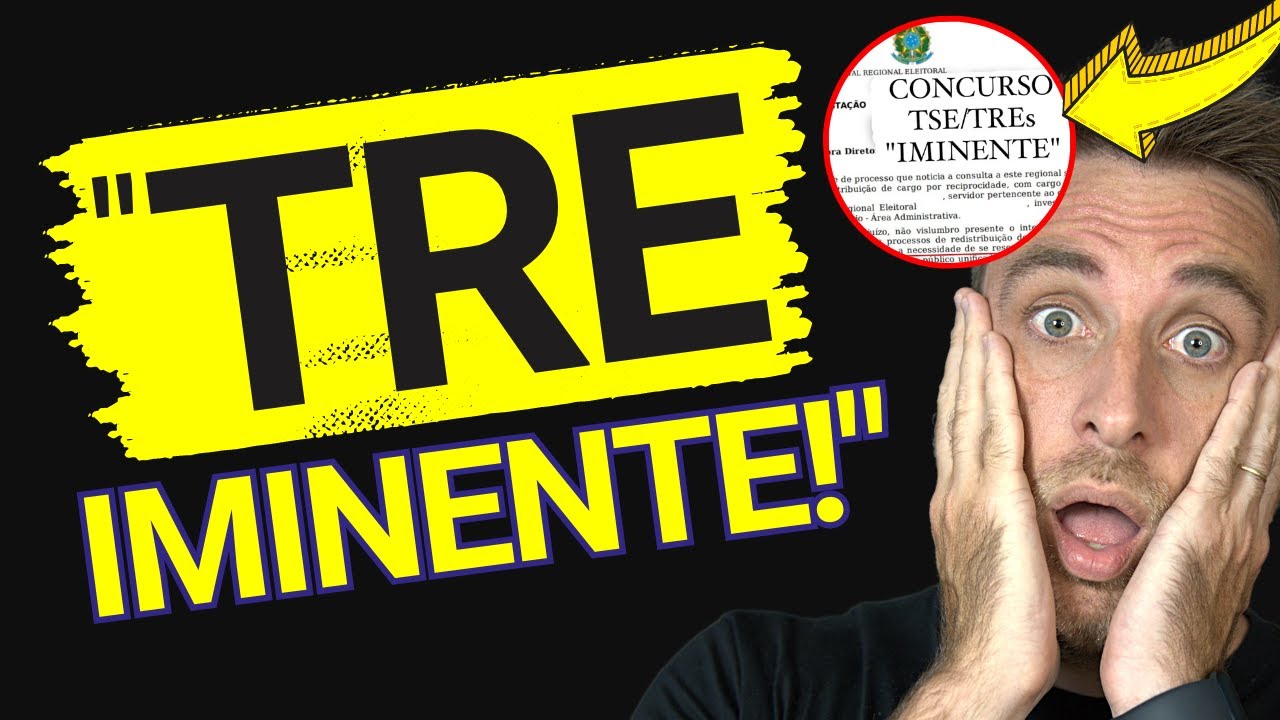 DOCUMENTO OFICIAL CONFIRMA QUE CONCURSO TRE UNIFICADO 2023 &Eacute; IMINENTE... ENTENDA TUDO: