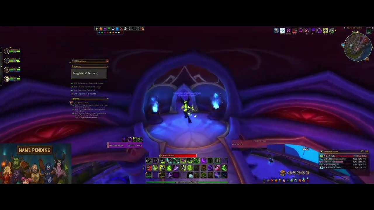 Mythic 0 Magisters Terrace