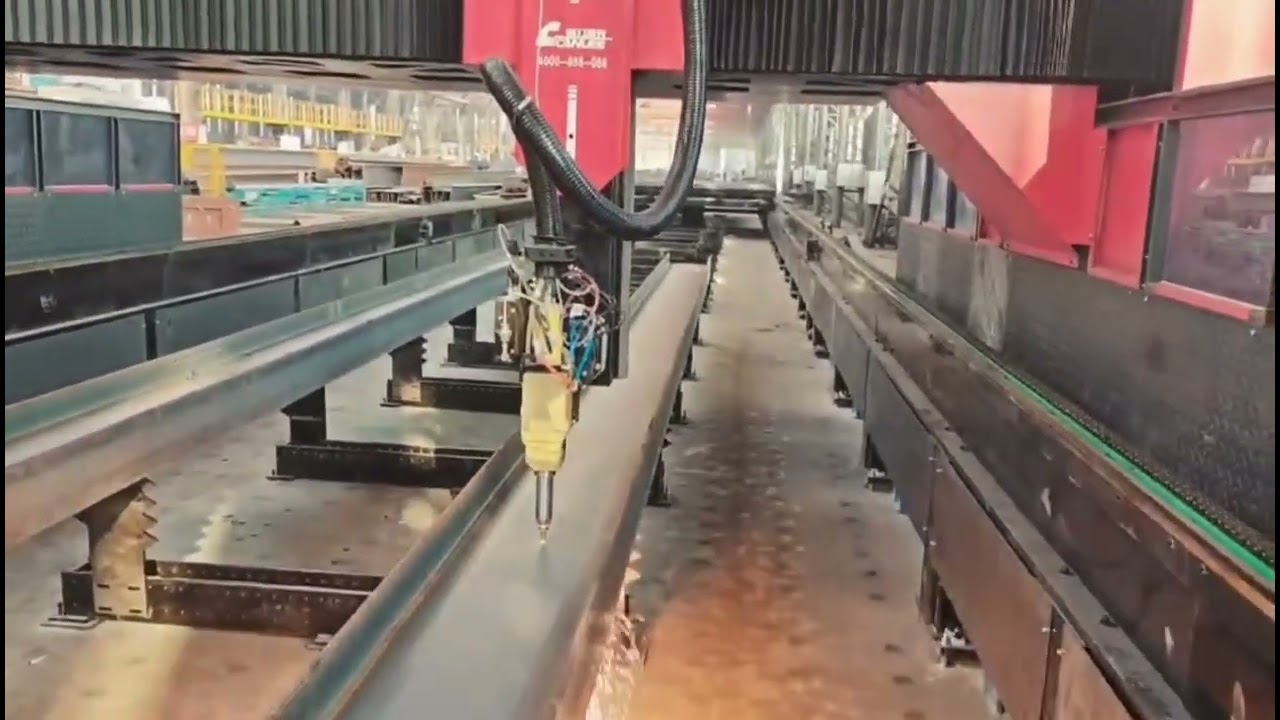 H beam Steel& Metal Plate Laser Cutting Machine, Multiple Working Benches|CANLEE LASRR