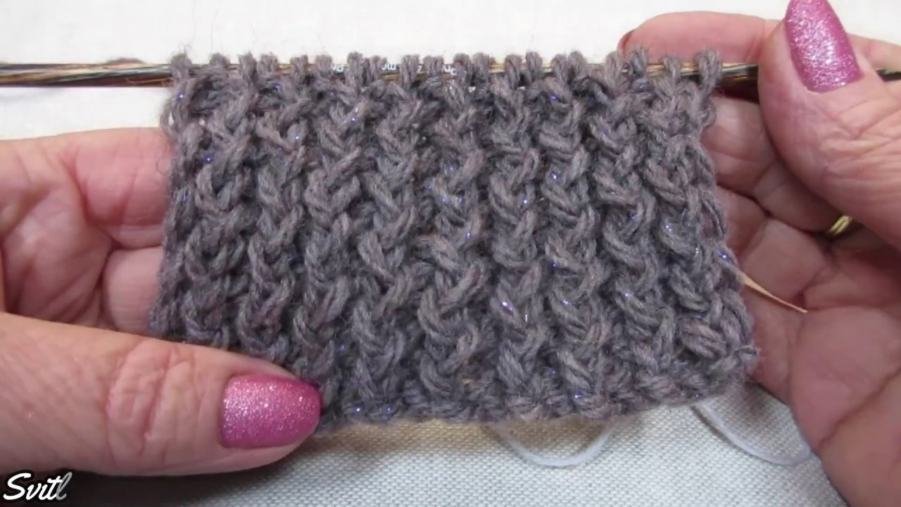 Tutorial Ferri: Elastico 1x1 ritorto ai ferri