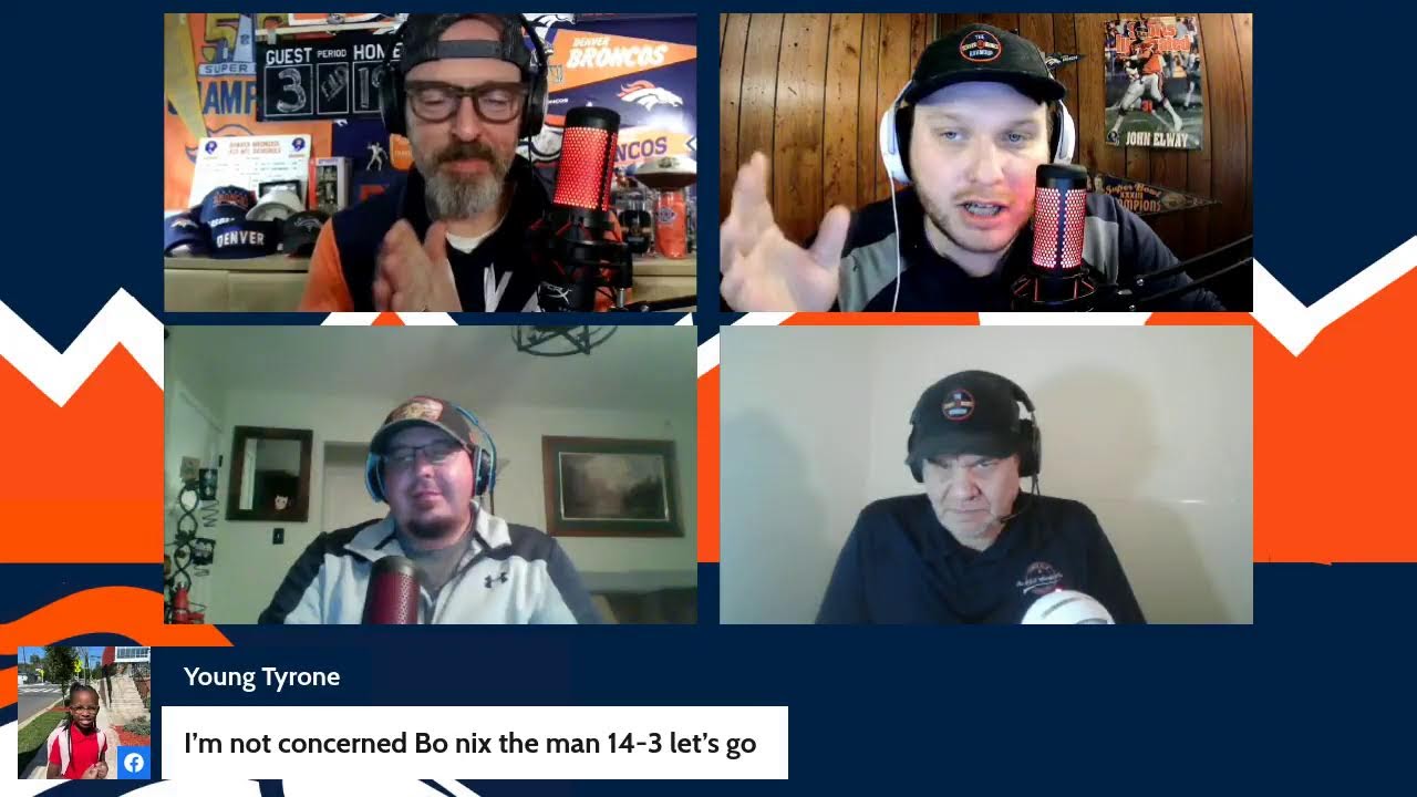 The Denver Broncos have the #1 SEED IN THE AFC!!!