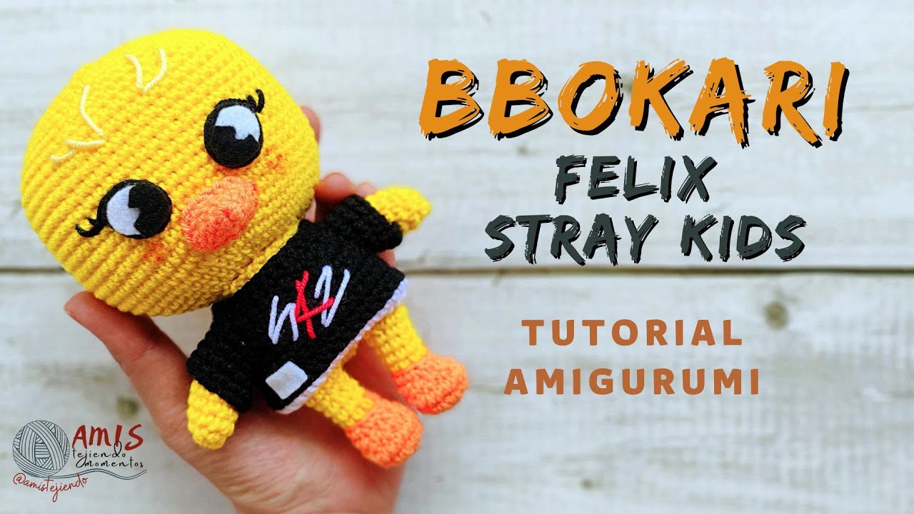 BbokAri SKZOO Amigurumi Tutorial | Félix | Amis Tejiendo Momentos ENG/SPA Subs