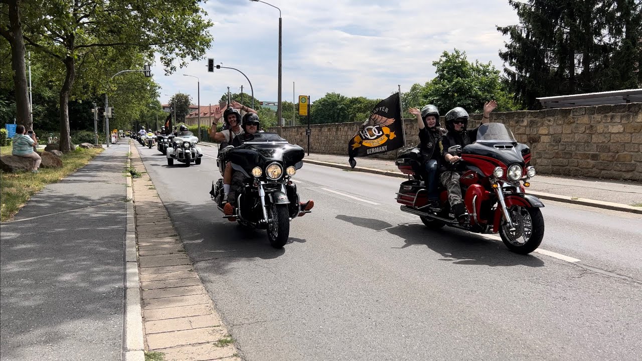 🔥Harley Days Dresden Parade Full Video 4K 2023 #viral#harleydavidson#dresden 🔥