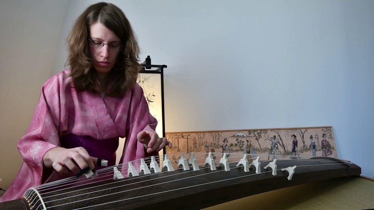 Kimi wo nosete [君をのせて]  Carrying you from Laputa, Castle in the sky - Japanese koto cover 箏