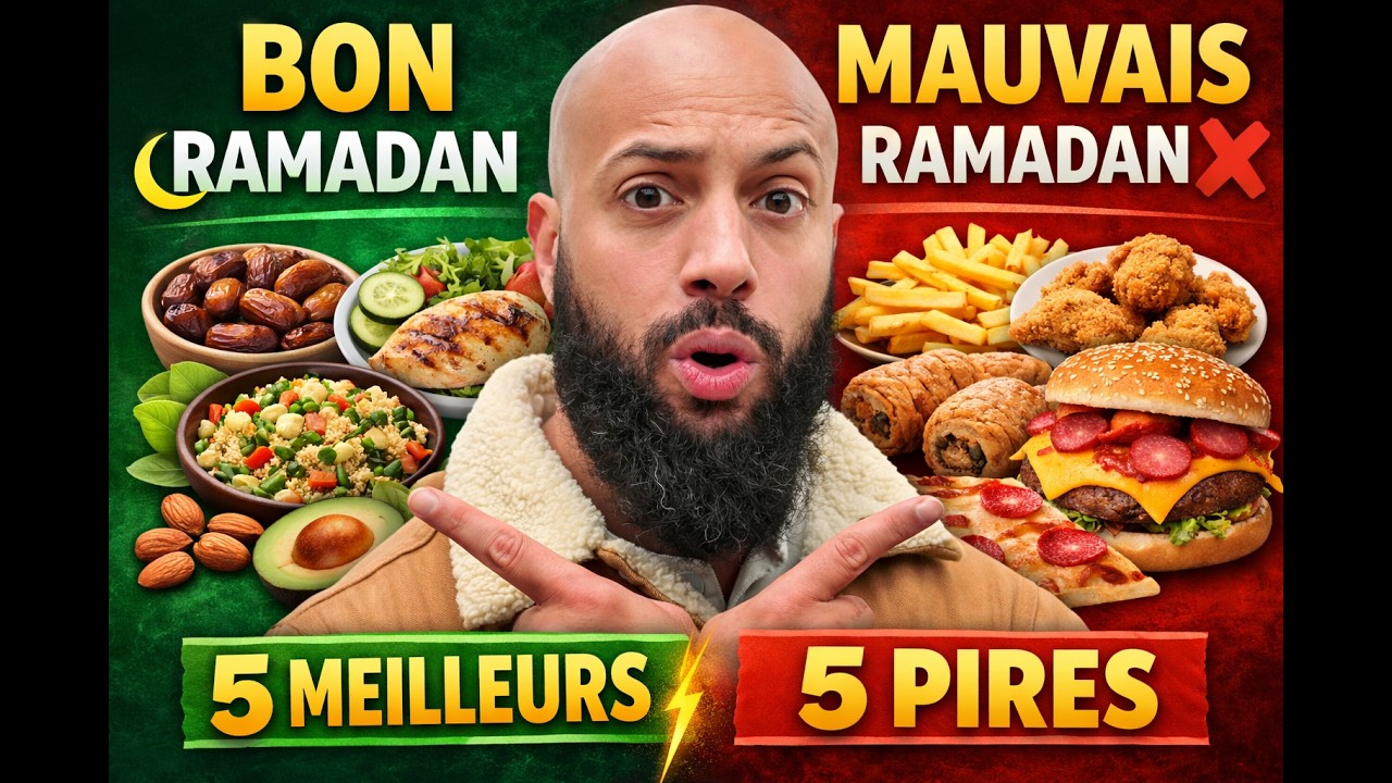 Ramadan : les 5 meilleurs aliments (et les 5 pires à éviter)
