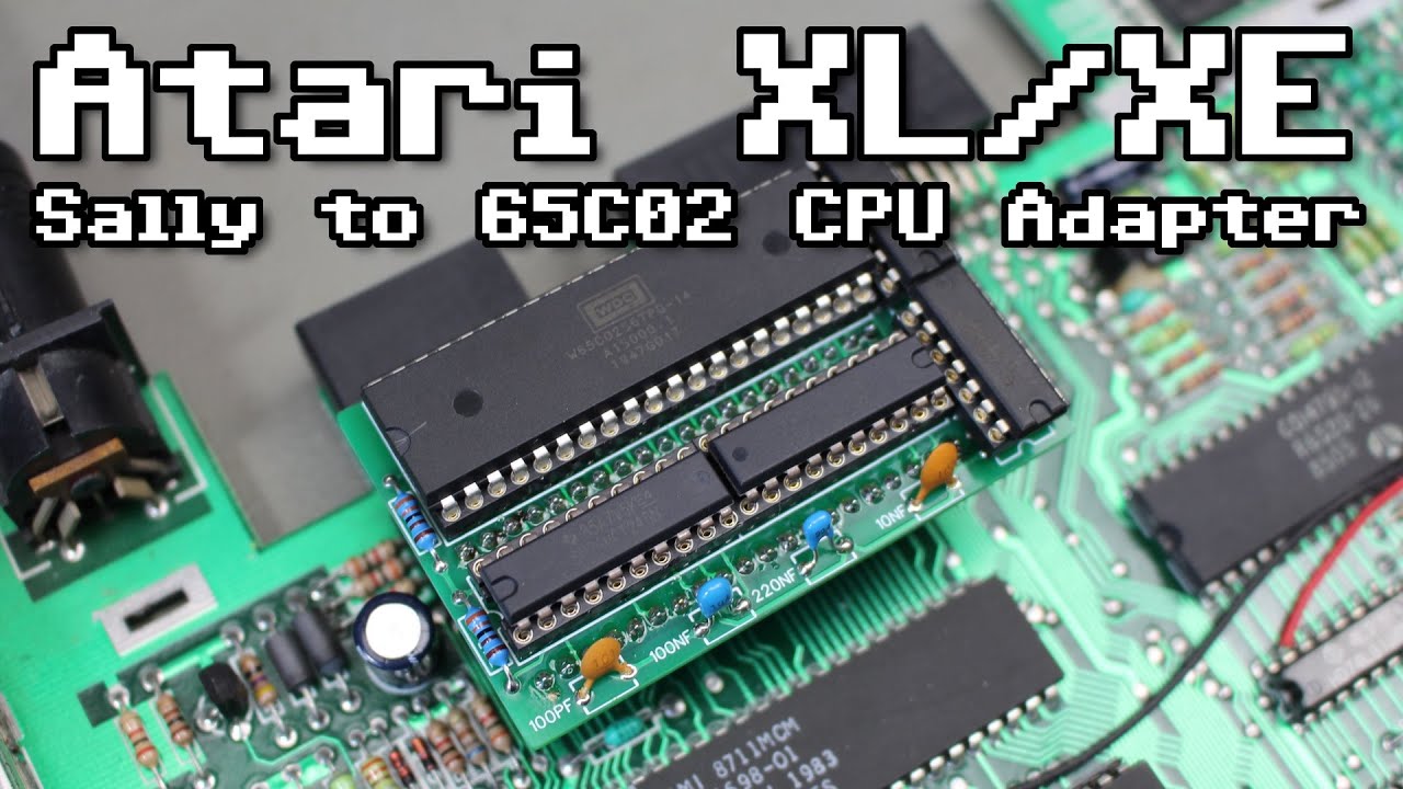 Atari XL/XE Sally to 65C02 CPU Adapter