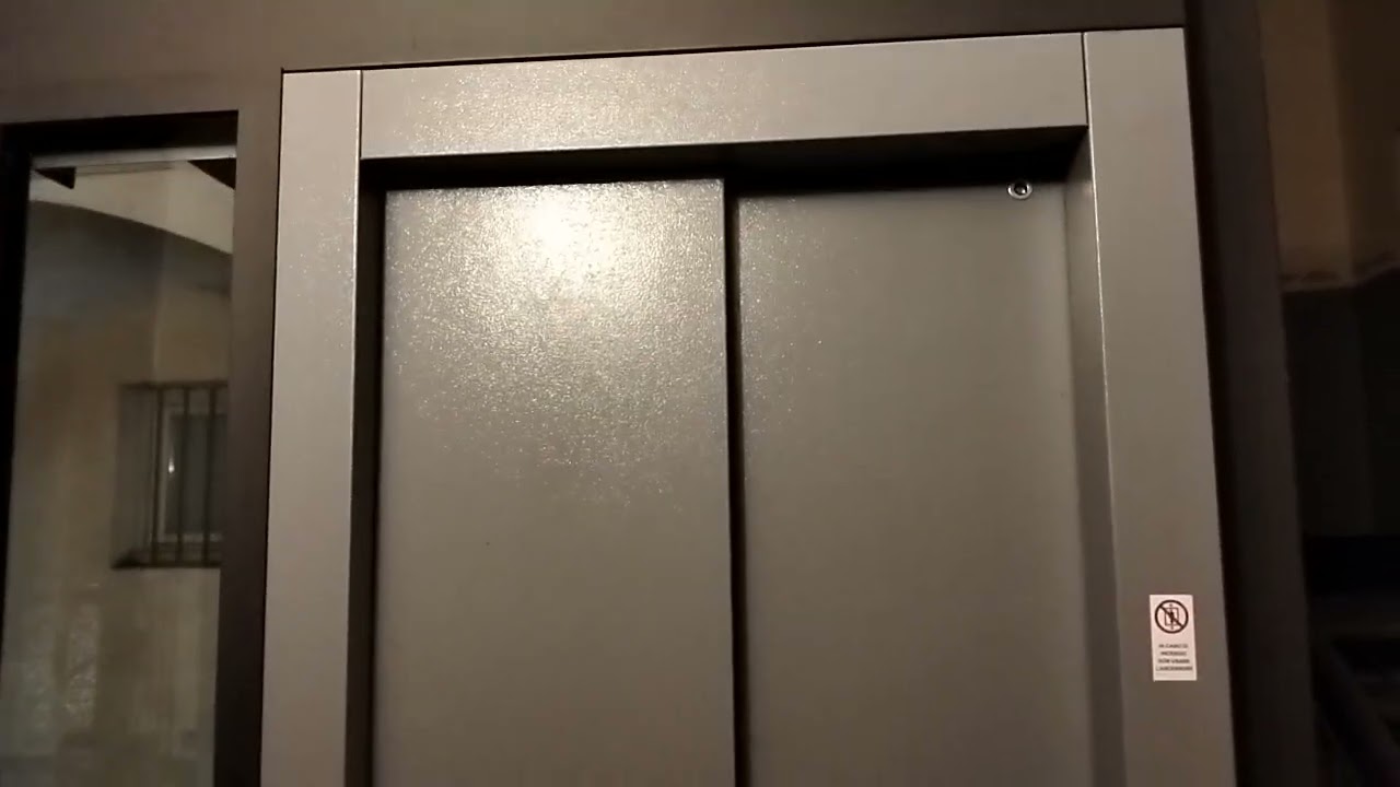 2019 G Cobedò Roped Hydraulic Elevator At Apartment Building In Turin Italy 