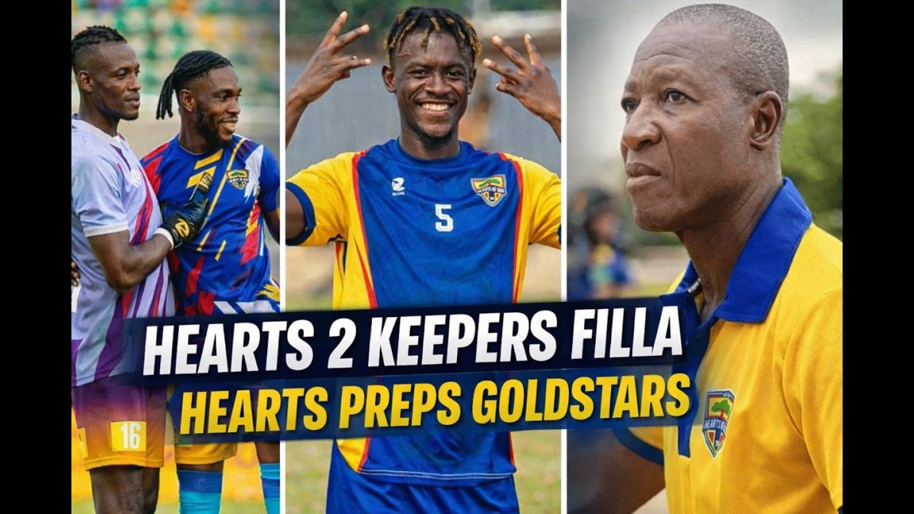 HEARTS OF OAK TWO GOALKEEPERS SECRETS, MOTIVATION. Bibiani GoldStars preparation