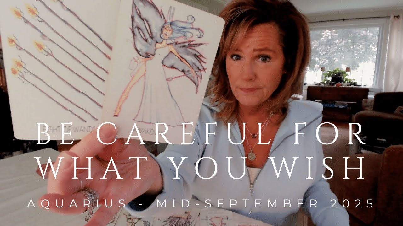 AQUARIUS : Be Careful For What You Wish | Mid September 2025 Zodiac Tarot Reading