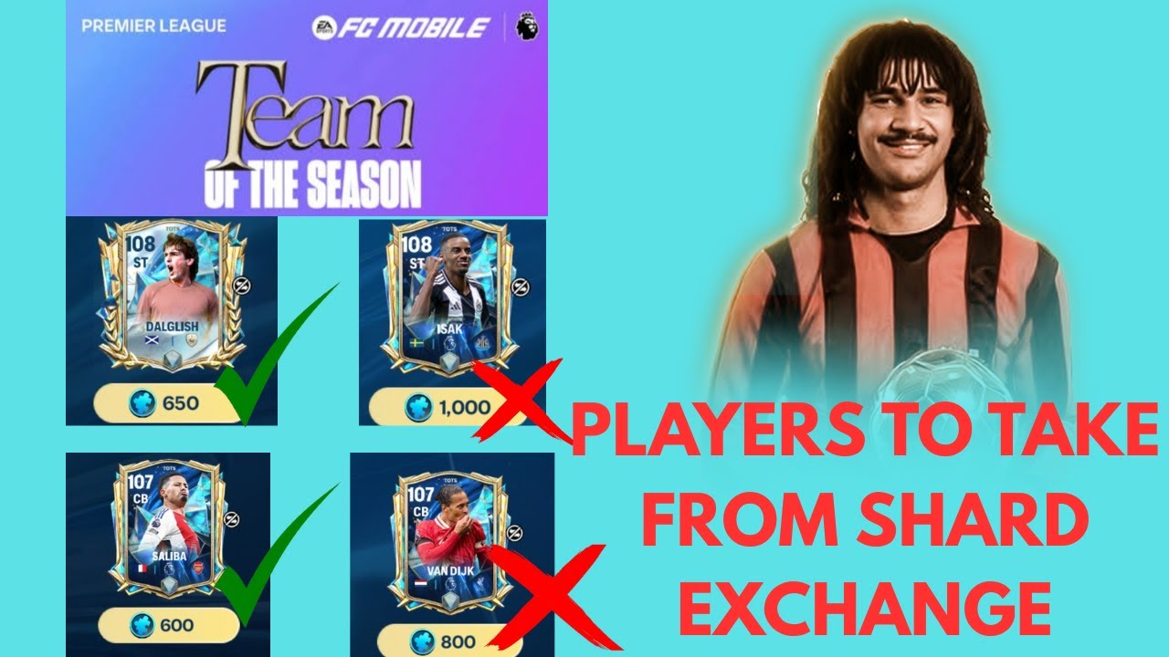BEST 5 PLAYERS TOKE FROM TOTS EXCHANGE [PREMIER LEAGUE]